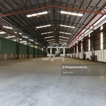 Factory/Warehouse Bu 20ksf Power 600amp c/w cf Shah Alam