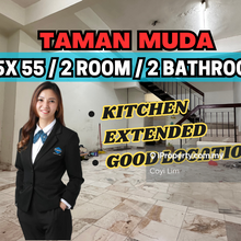 Fully Extended 2 Sty Terrace House @ Taman Muda For Sale