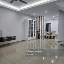 Partly furnished and extended house for rent.