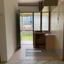 Newly painted, corner unit