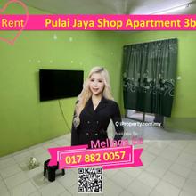 Skudai Pulai Jaya Shop Apartment Partially Furnished 3bed (1st Floor)