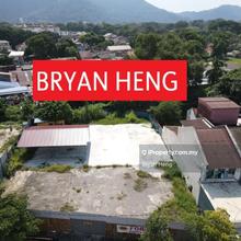 Land Rent At Jln Ayer Itam Facing Main Road High Visibility Flat Land