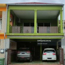 Double storey Kampung Peramu Jaya Pekan Fully renovated freehold