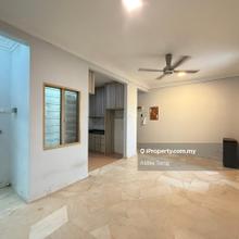 Sri Ara 3r2b partly furnished renovated w/cabinet and well maintanance