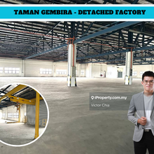 Cheap Taman Gembira Detached Factory Only Rm147k