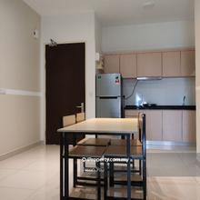 Fully Furnished W/Kitchen Cabinet,Aircond,Rm 2000 Kota Warisan Sepang