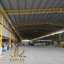 Jenjarom warehouse 41000sqft for rent good location rm0.7/sqft only