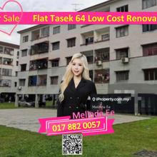 Masai Flat Tasek 64 @ Bandar Seri Alam Renovated Low Cost 3bed