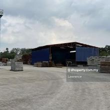 Freehold Beranang, Selangor Industrial Land. Sell with Tenancy