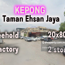 Freehold Kepong Taman Ehsan Jaya Warehouse Factory Industrial High ROI
