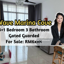 Wave Marina Cove, 3 plus 1 Bedroom 3 Bathroom, Gated Guard, 2 Car Park