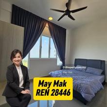 Fully Furnished 2 Rooms Amber Cove Kota Syahbandar Melaka Town Rent