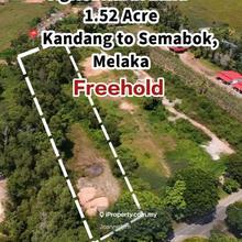 Facing Mainroad Freehold Agricultural Land For Sale 