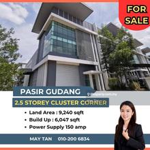 Pasir Gudang, Corner Cluster, 150 amp