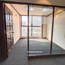 Newly refurbished office unit . Walking distance to LRT station.
