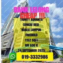 Bank Lelong Freehold Trinity Aquata Sungai Besi Kuala Lumpur