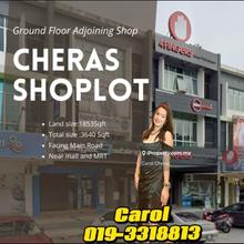 Cheras Ground Floor 2 adjoining units Shop For Rent 