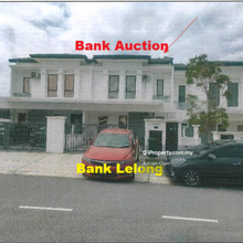 2 Sty Super Link House For Auction At Low Price !!