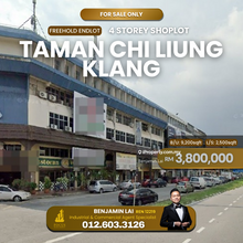 Klang Freehold 4sty Endlot Shop for Sale
