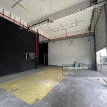Corner Lot - Office with partition and full tiles