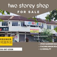 2sty shop 2,109sq.ft at Ipoh Garden East Ipoh