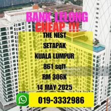 Lelong  Residensi 357 Setapak The Nest @ Genting Klang Setapak Kl