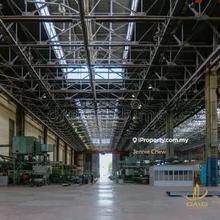 Limited unit Port Klang Pandamaran heavy industrial factory with cf