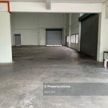 Warehouse Unit Bu 6.1ksf c/w Lift @ Shah Alam for Rent