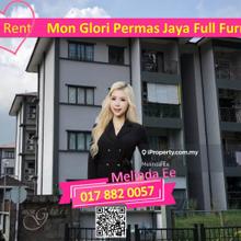 Masai Mon Glori Apartment Permas Jaya Fully Furnished 3bed