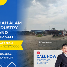 Shah Alam Bukit Kemuning Industry Land for Sale