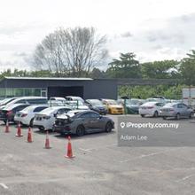 Facing road commercial land for rent