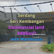Commercial land with warehouse