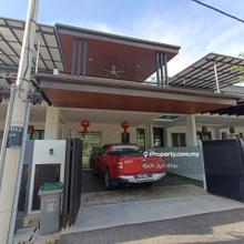 Fully Furnished 2 Storey Terrace Facing Playground @ Taman One Krubong