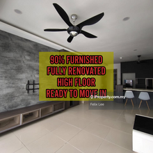 90% Furnished / Fully Renovated / High Floor / Ready Move In