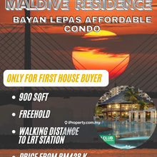 Maldives condominium at Bayan Lepas for Sales 428k First house buyer
