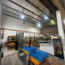 1.5 Storey Semi-D Factory At Taman Perindustrian Ringan Juru For Rent 