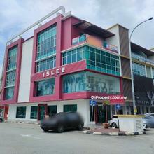 Main road corner 2nd and mezzanine floor office for rent at soho ipoh 