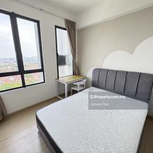 Fully Furnished Medium Room, 1 Sept Move In! 80m to MRT Suntex & Mall