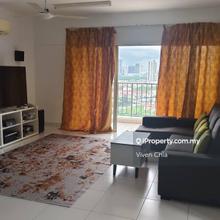 Partly Furnished with Well Maintained Unit Facing KL View
