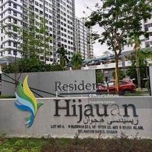 Residensi Hijauan Shah Alam on auction - save 170k or 34pct below mv