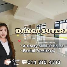 Danga Sutera @ Partial Furnished 2-storey Semi-D House