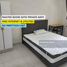 Fully Furnished Master Room with Private Bath For Rent