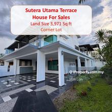 Sutera Utama, 2.5 Storey Terrace Corner