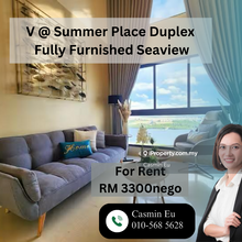 V @ Summer Place Duplex High Floor Seaview For Rent