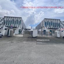1.5 Storey Semi D Corner Factory For Rent 