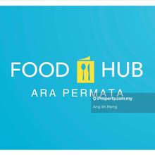 Food Hub Ara Permata Corner for rent