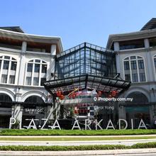 Partly Furnished Plaza Arkadia, Desa Parkcity Shoplot for sale
