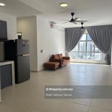 Partially furnished unit available for rent at Residensi Brickfields