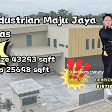 Kempas Land size 43832sqft, built up 25698sqft