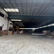 Taman Perindustrian Desa Cemerlang 1.5 Storey Semi D Factory For Sale